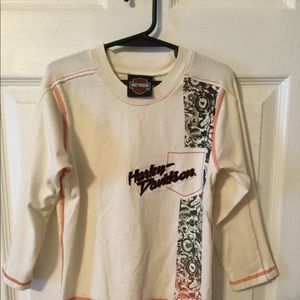 🏍 Harley Davidson LS Tee Size 5 🏍
